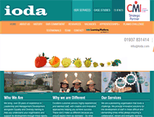 Tablet Screenshot of ioda.com